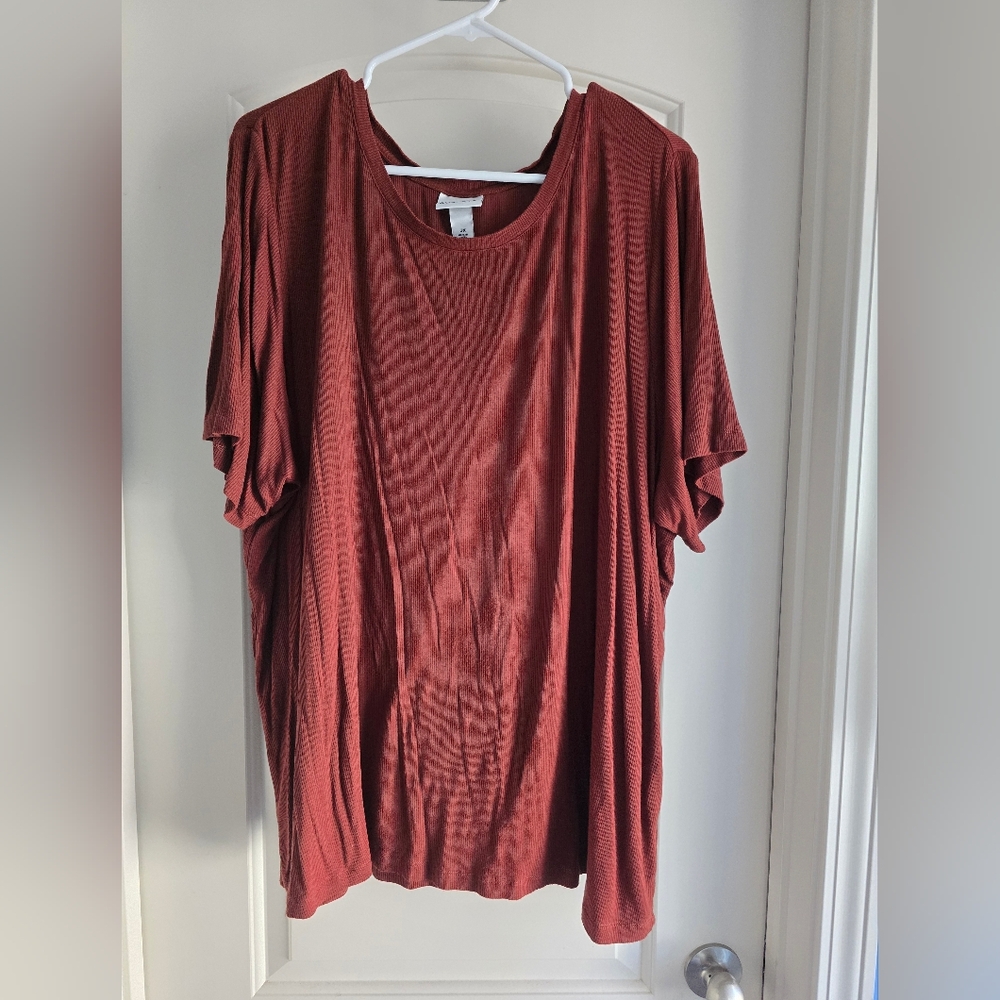 Women's Plus Size Short Sleeve Top
